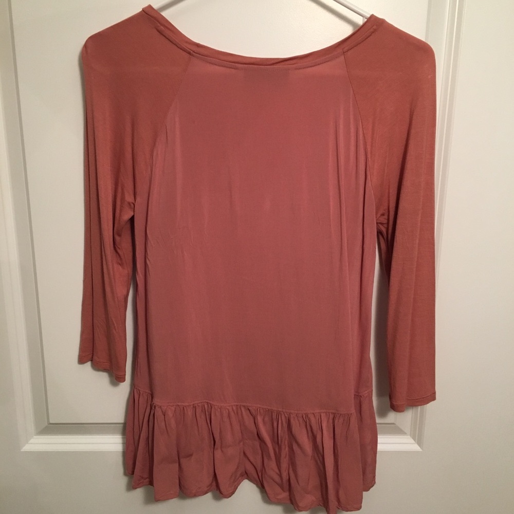 - LOFT Peplum Top - Picture 2 of 4